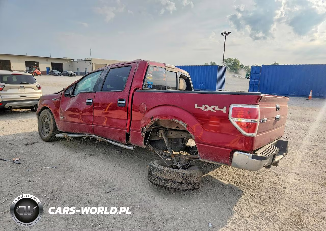2013 Ford F150 Supercrew VIN:1FTFW1ET3DKD87350 - 2