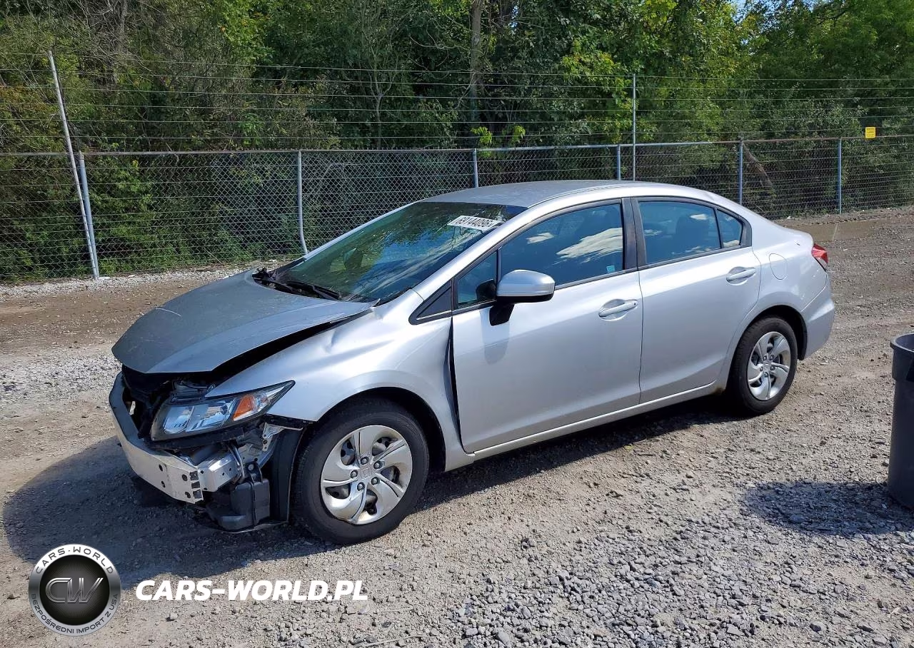 2015 Honda Civic Lx VIN:19XFB2F53FE226682 - 1
