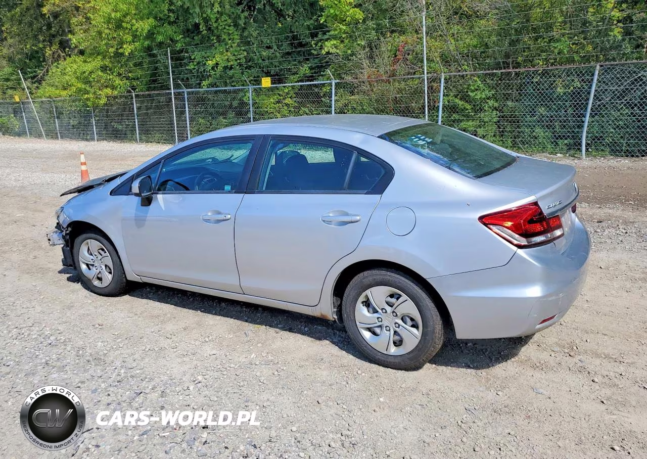 2015 Honda Civic Lx VIN:19XFB2F53FE226682 - 2
