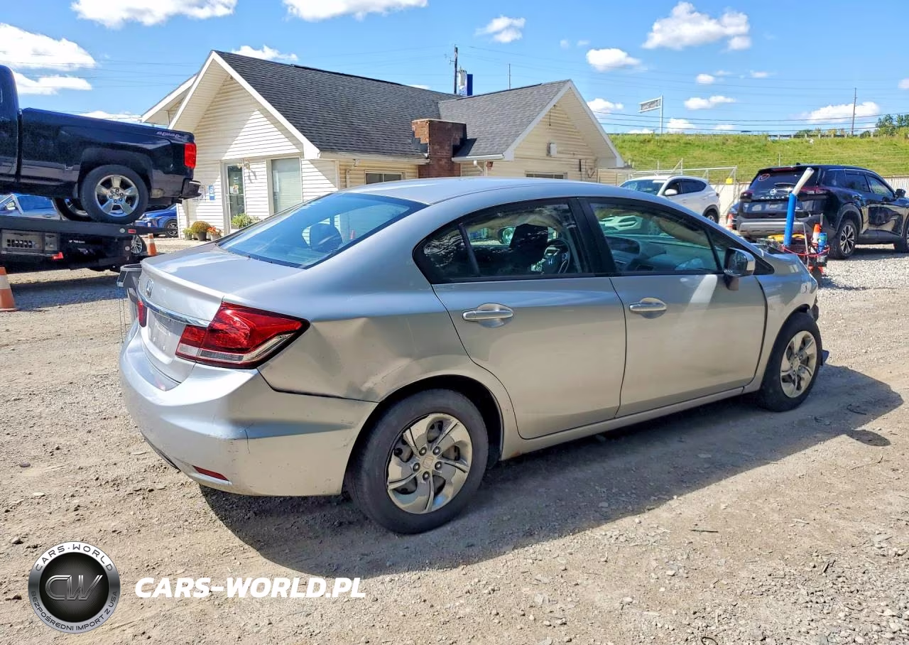 2015 Honda Civic Lx VIN:19XFB2F53FE226682 - 3