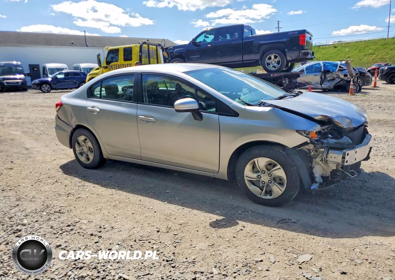 2015 Honda Civic Lx VIN:19XFB2F53FE226682 - 4