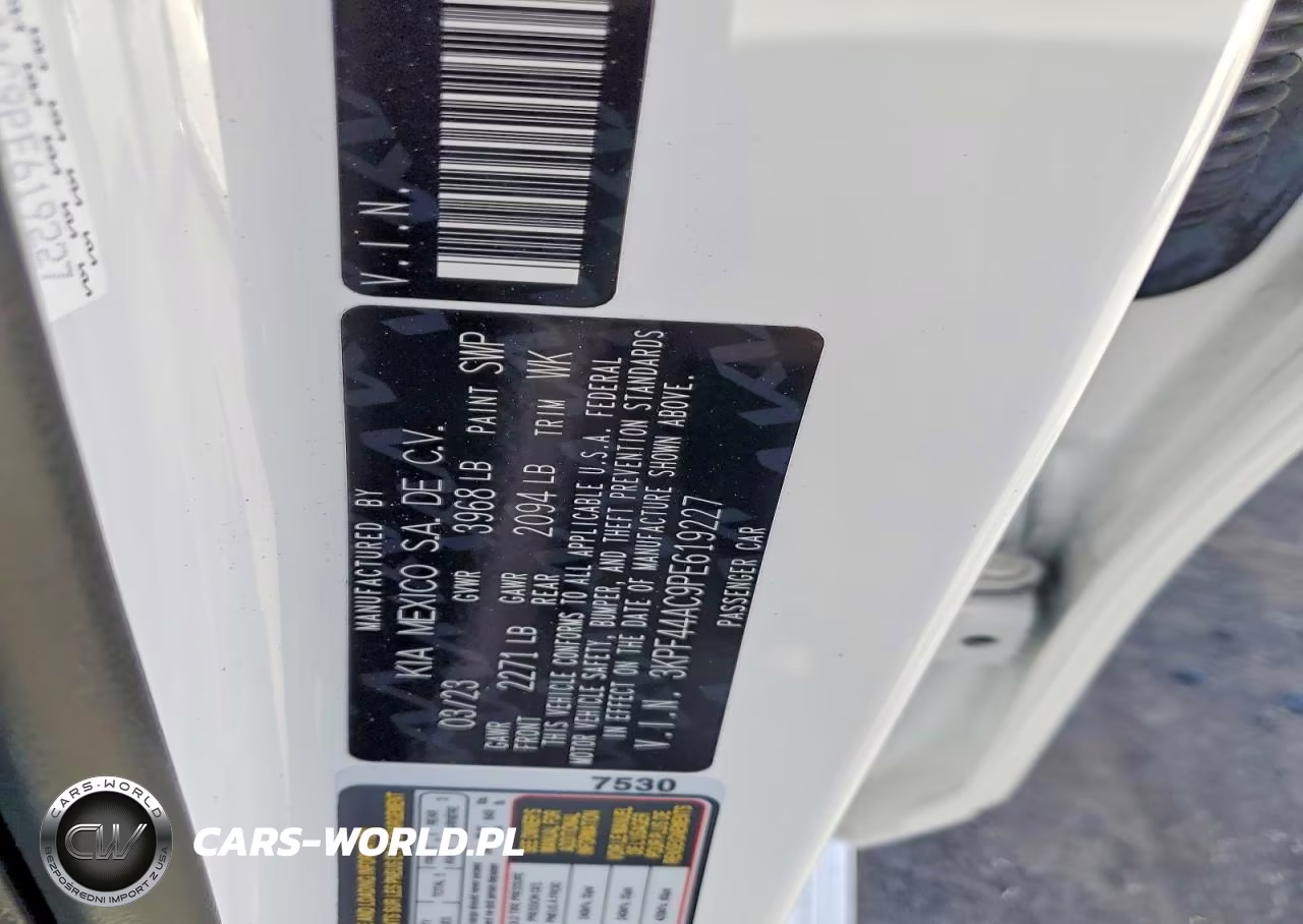 2023 Kia Forte Gt VIN:3KPF44AC9PE619227 - 12