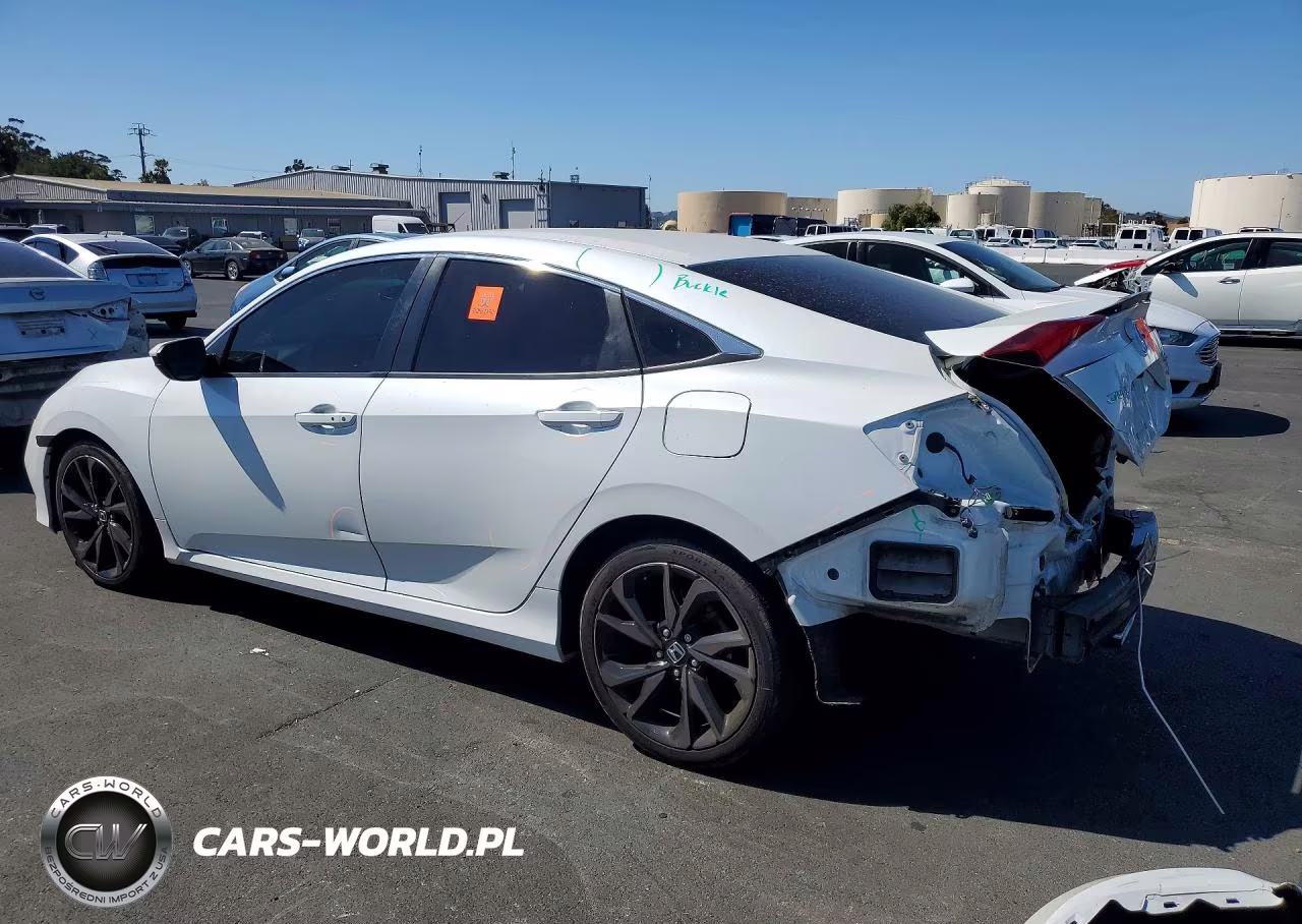 2020 Honda Civic Sport VIN:19XFC2F81LE202299 - 2