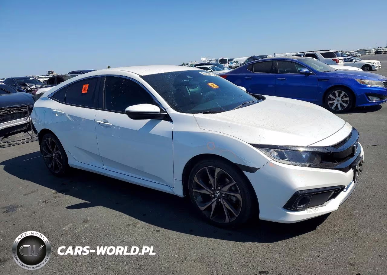 2020 Honda Civic Sport VIN:19XFC2F81LE202299 - 4