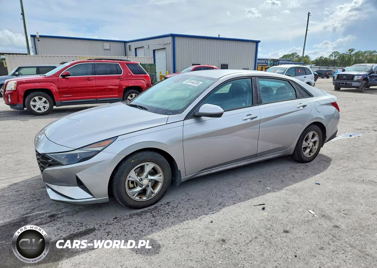 2022 Hyundai Elantra Se VIN:5NPLL4AG7NH053666 - 1