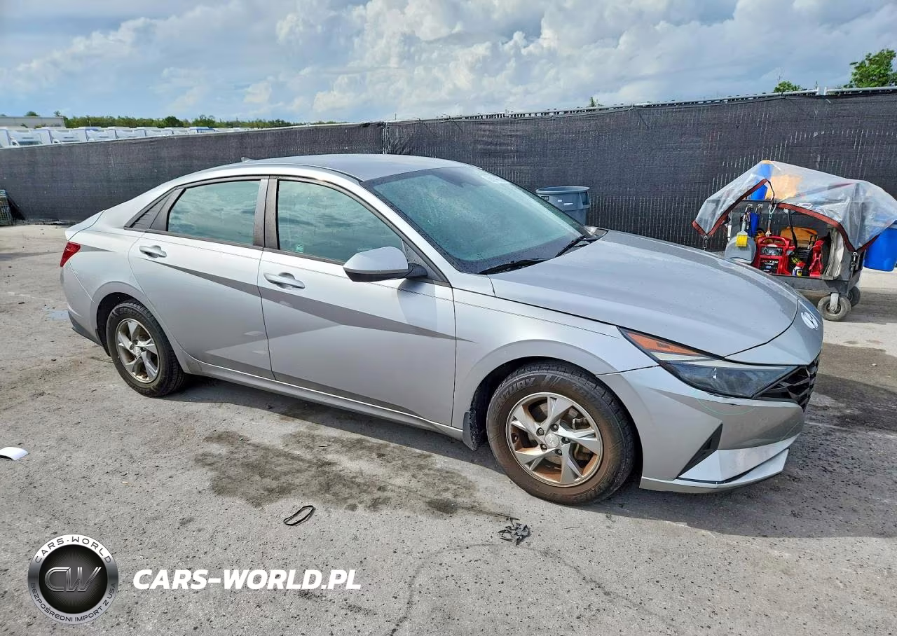 2022 Hyundai Elantra Se VIN:5NPLL4AG7NH053666 - 4