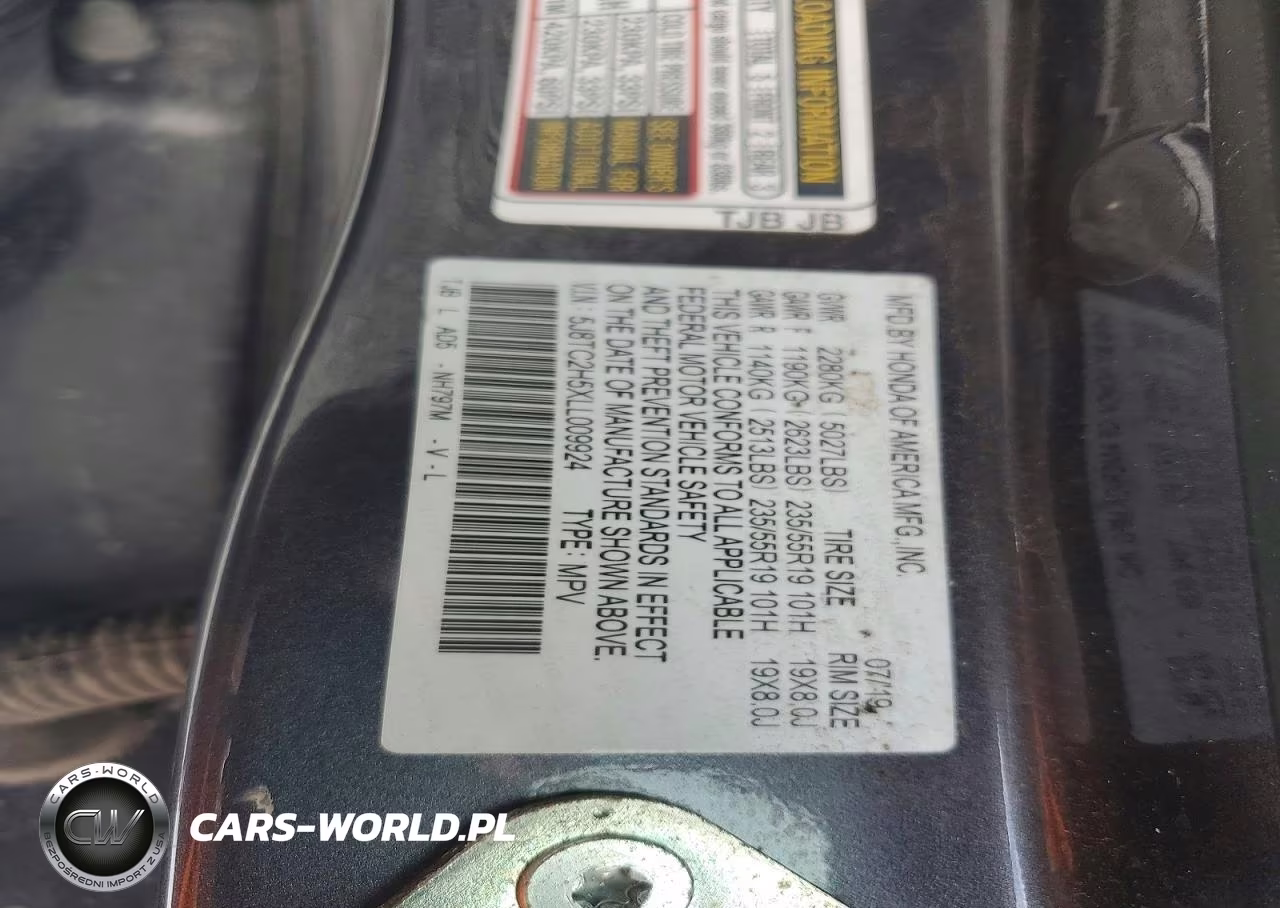 2020 Acura Rdx Technology VIN:5J8TC2H5XLL009924 - 13