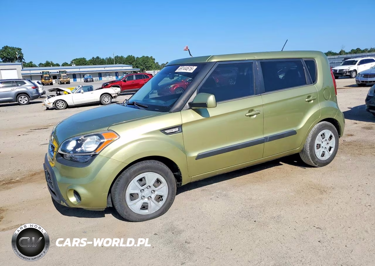 2012 Kia Soul Base VIN:KNDJT2A51C7447935 - 1