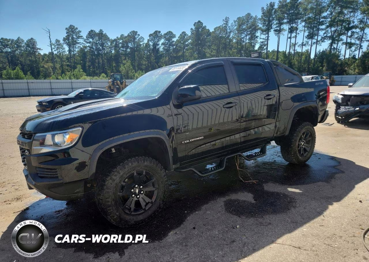 2021 Chevrolet Colorado Zr2 VIN:1GCGTEEN1M1195291 - 1
