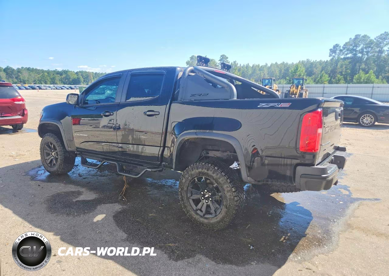 2021 Chevrolet Colorado Zr2 VIN:1GCGTEEN1M1195291 - 2