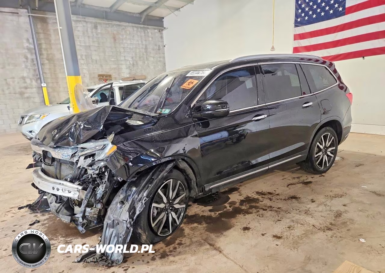 2020 Honda Pilot Elite VIN:5FNYF6H0XLB011652 - 1