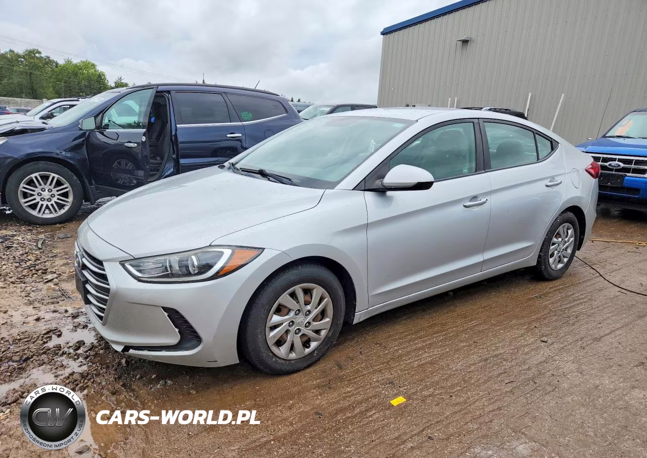 2017 Hyundai Elantra Se VIN:KMHD74LF6HU112869 - 1