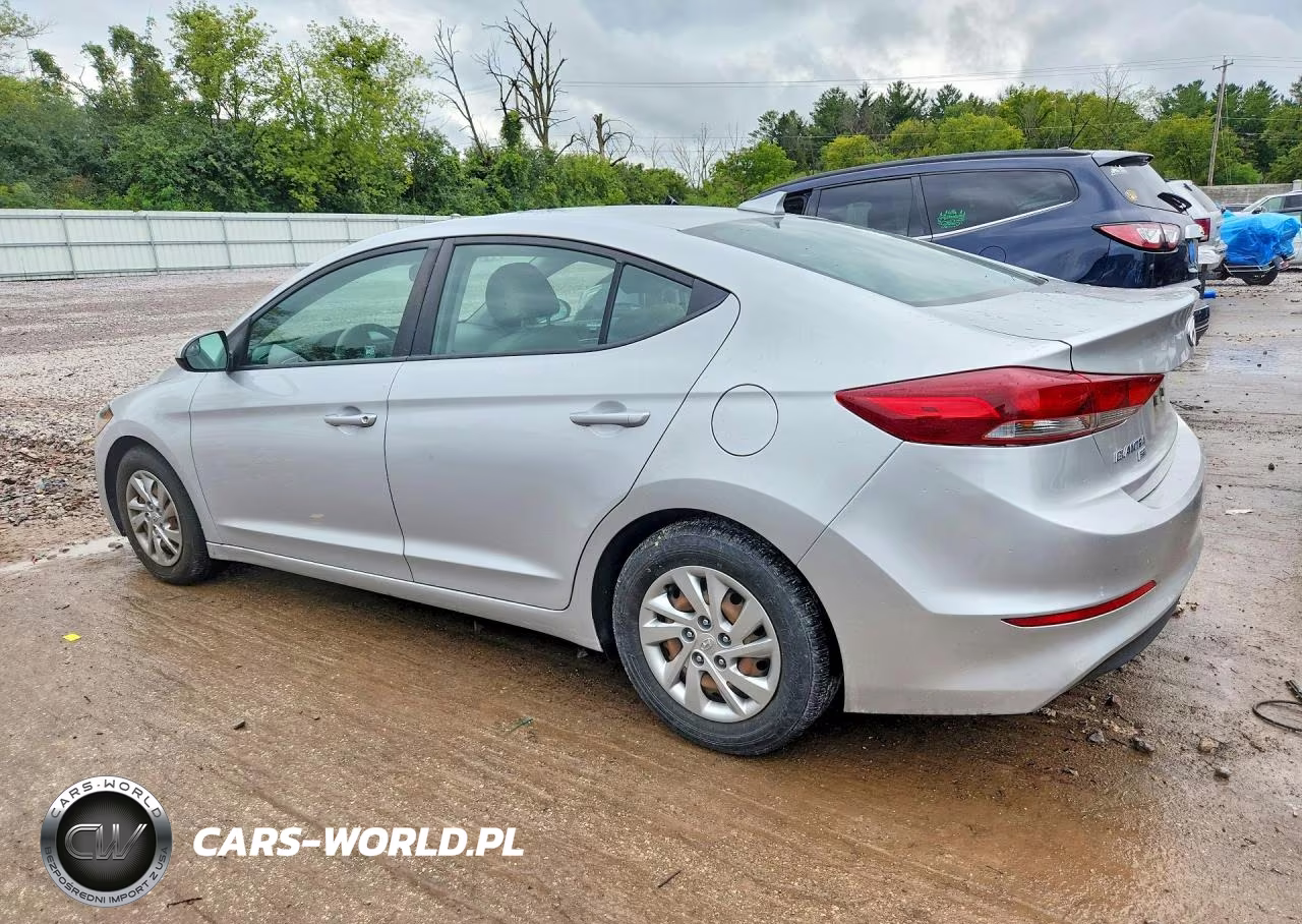 2017 Hyundai Elantra Se VIN:KMHD74LF6HU112869 - 2