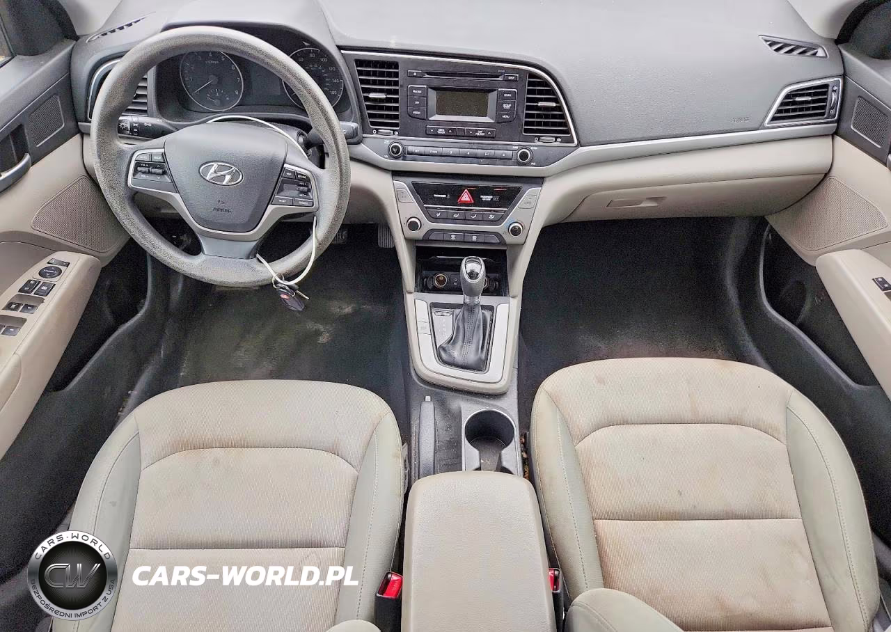 2017 Hyundai Elantra Se VIN:KMHD74LF6HU112869 - 8