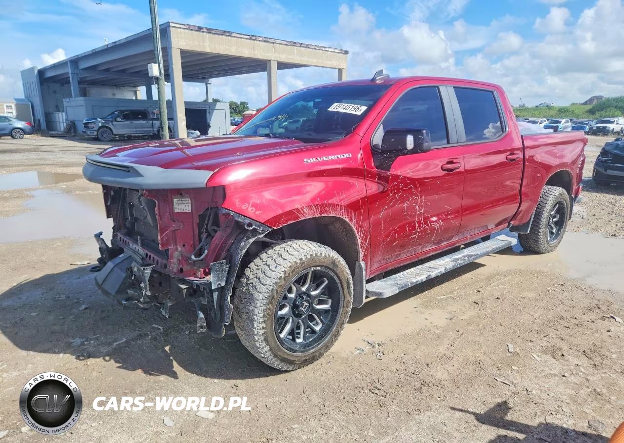 2019 Chevrolet Silverado C1500 Rst VIN:1GCUWDED5KZ113735 - 1