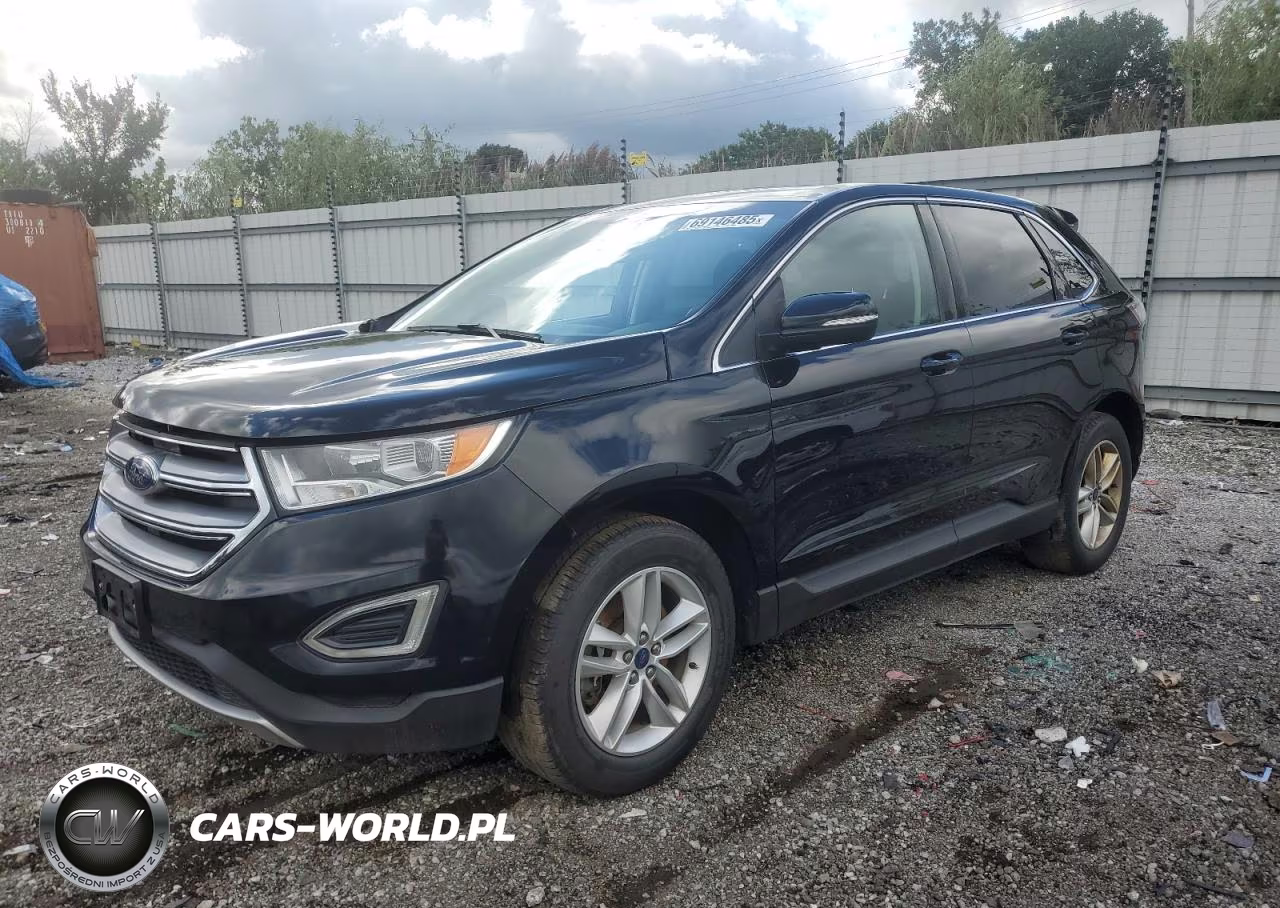 2017 Ford Edge Sel VIN:2FMPK4J95HBC41989 - 1