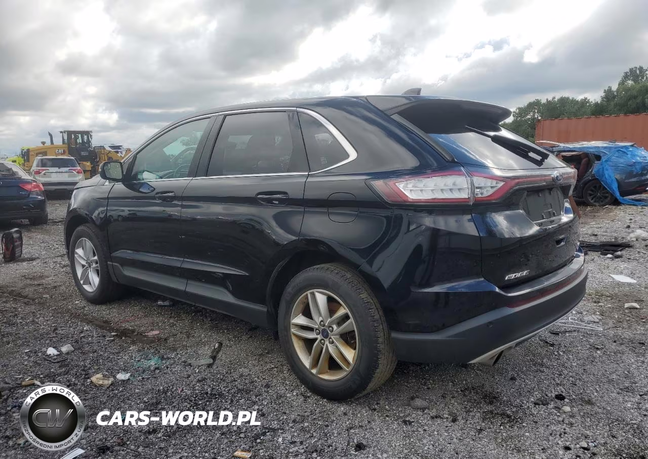 2017 Ford Edge Sel VIN:2FMPK4J95HBC41989 - 2