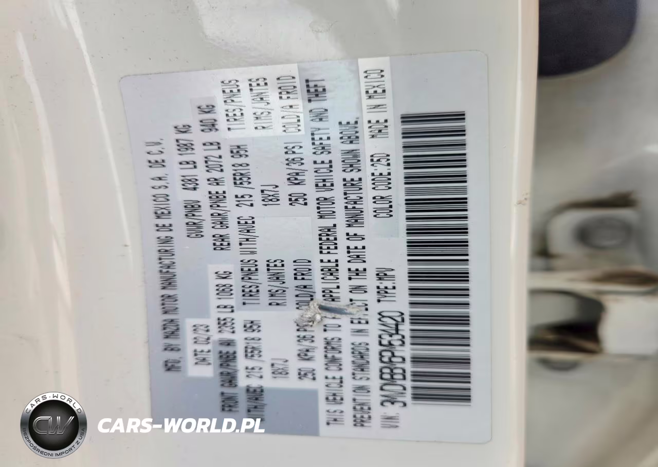 2023 Mazda Cx-30 Select VIN:3MVDMBBM6PM534420 - 12