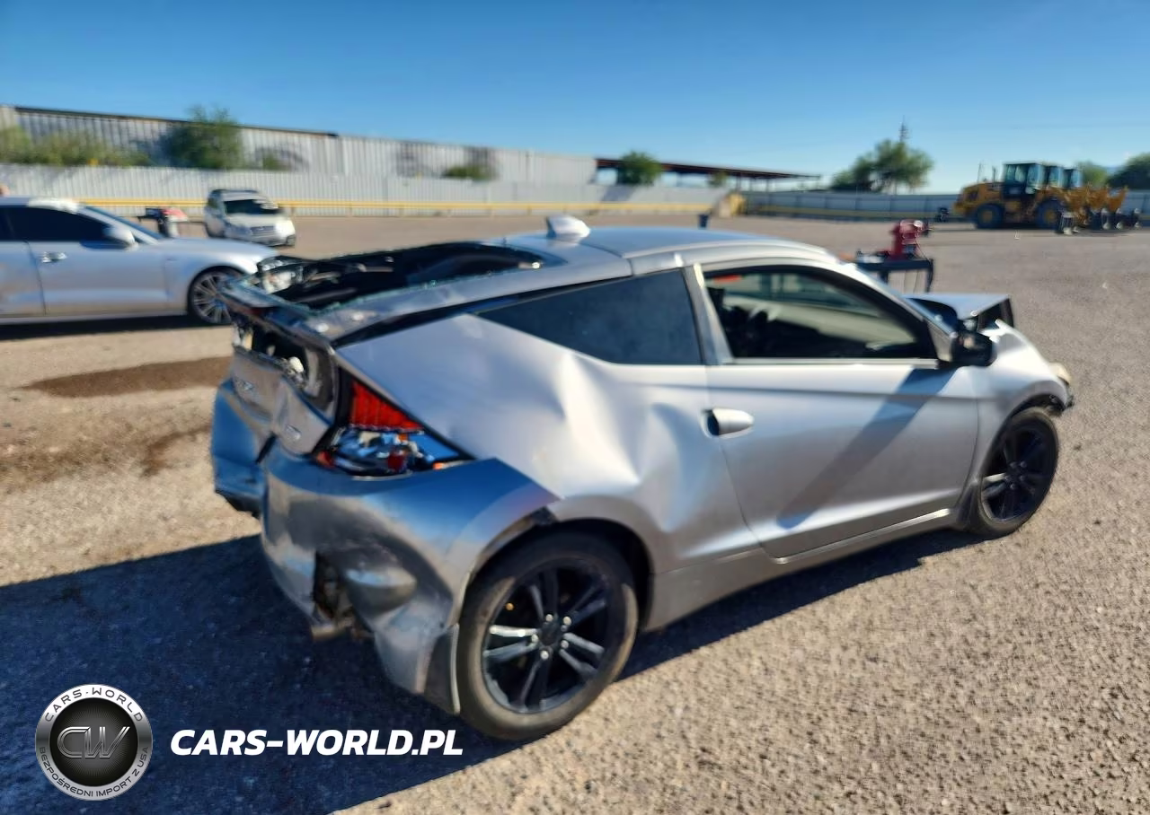2011 Honda Cr-Z Ex VIN:JHMZF1D6XBS003763 - 3