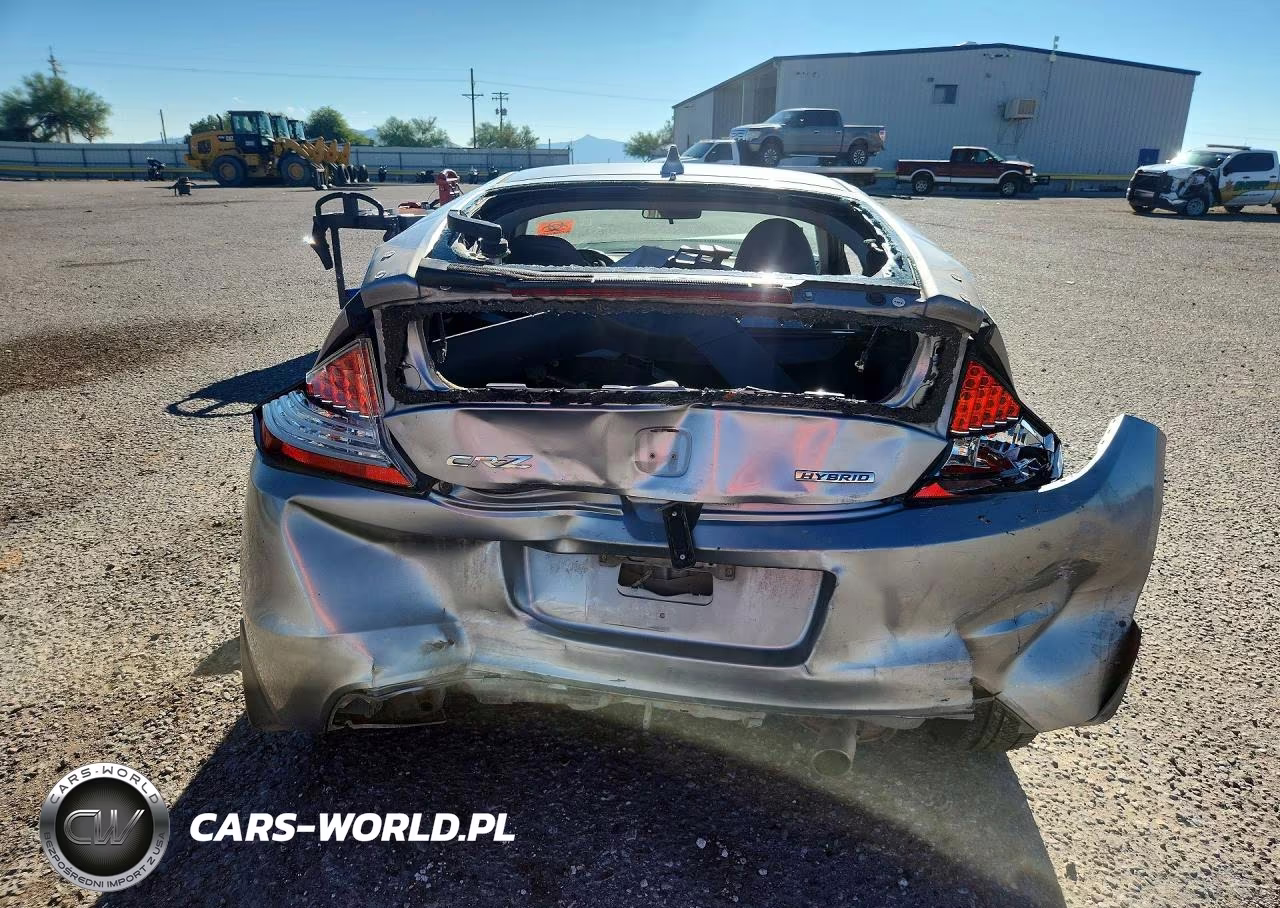 2011 Honda Cr-Z Ex VIN:JHMZF1D6XBS003763 - 6