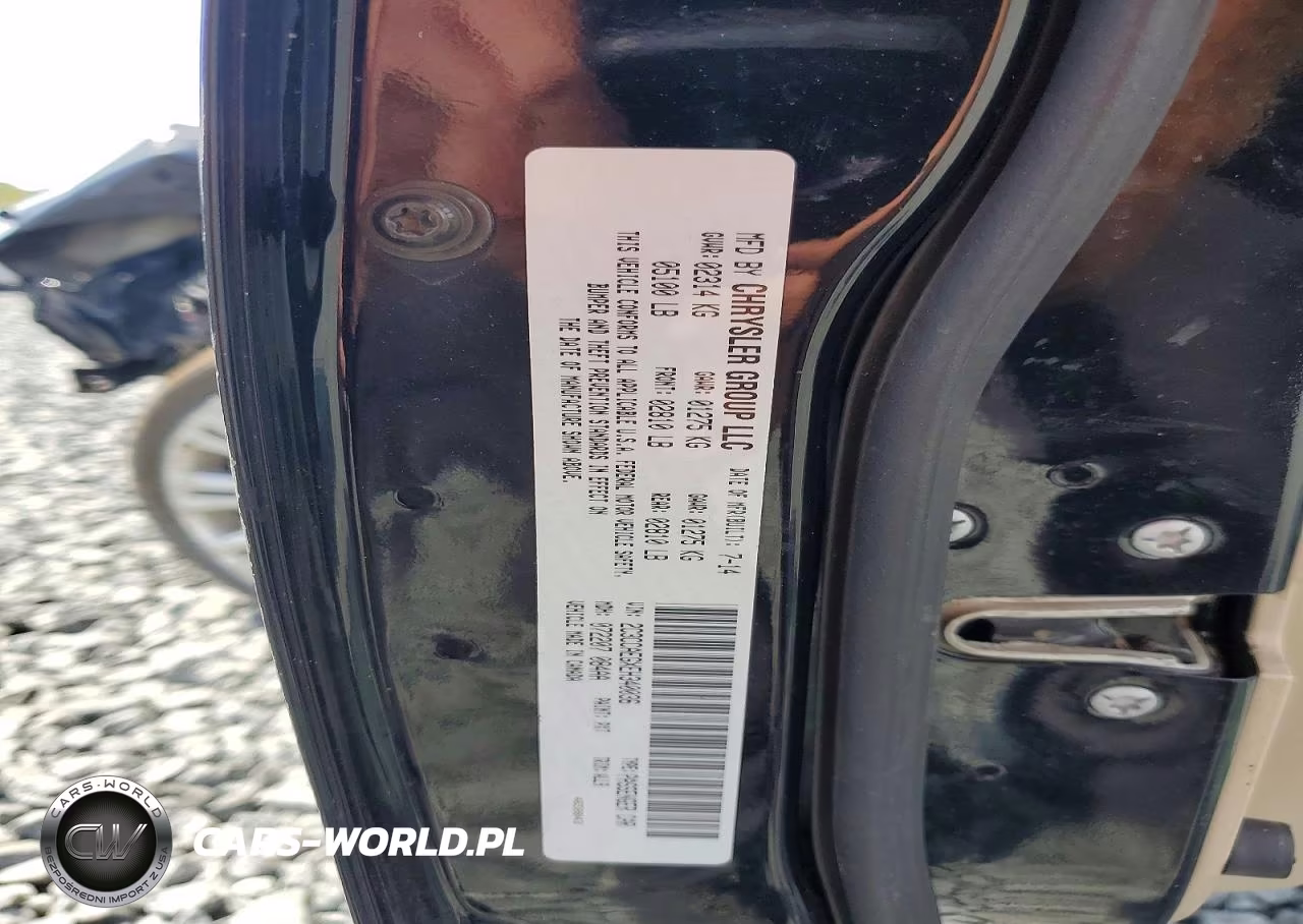 2014 Chrysler 300C VIN:2C3CCAEGXEH340036 - 13