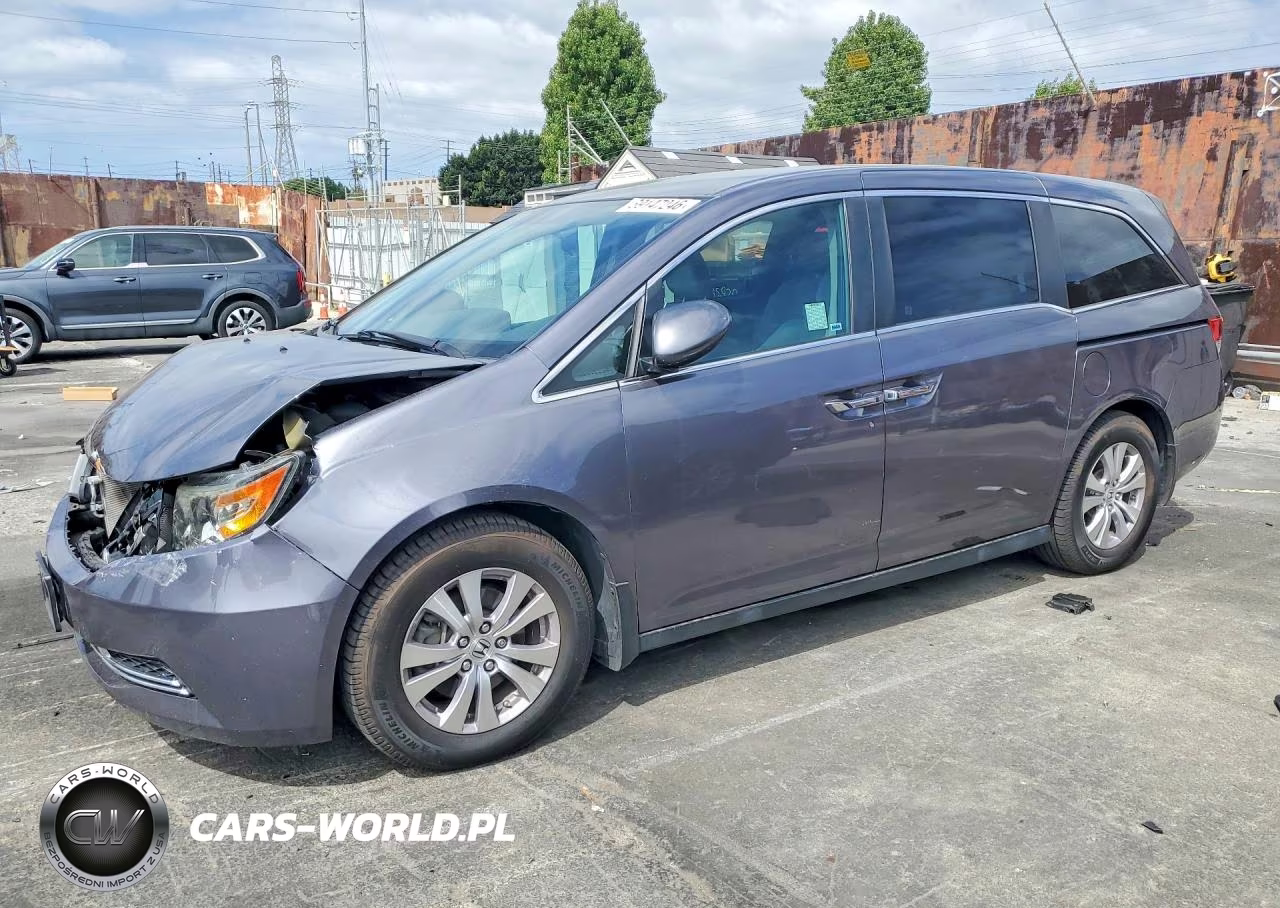 2015 Honda Odyssey Ex VIN:5FNRL5H45FB093904 - 1