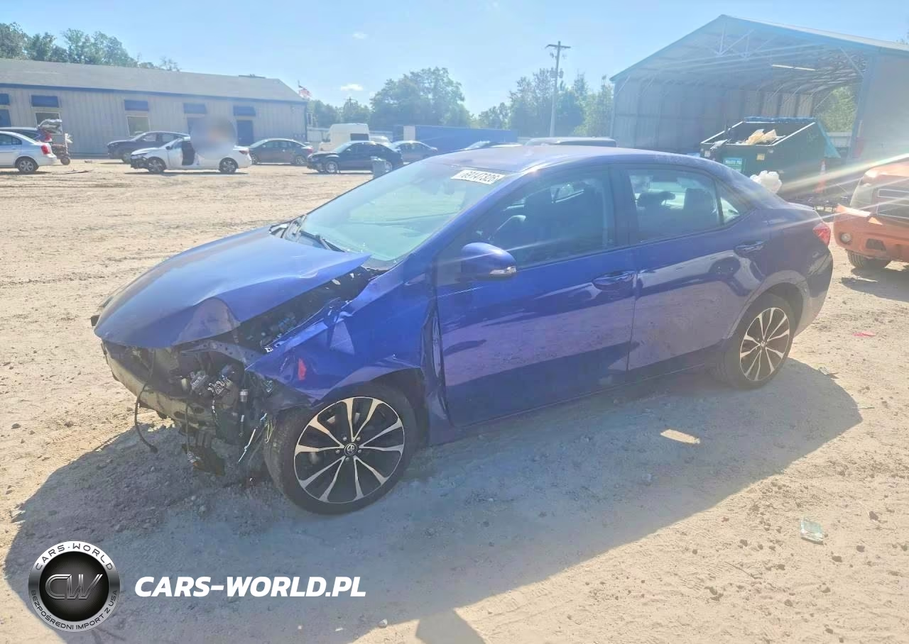 2017 Toyota Corolla Se VIN:2T1BURHE3HC877987 - 1
