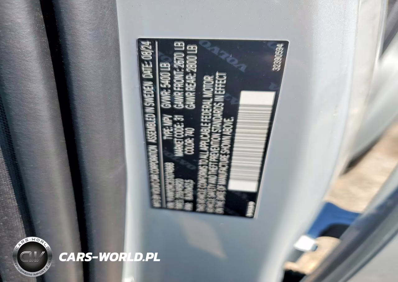 2025 Volvo Xc60 Plus VIN:YV4M12RC3S1074868 - 12