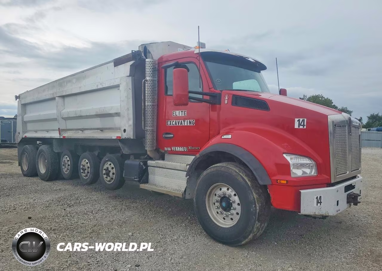 2019 Kenworth T880 Dump Truck VIN:1NKZLP0X9KJ233195 - 4