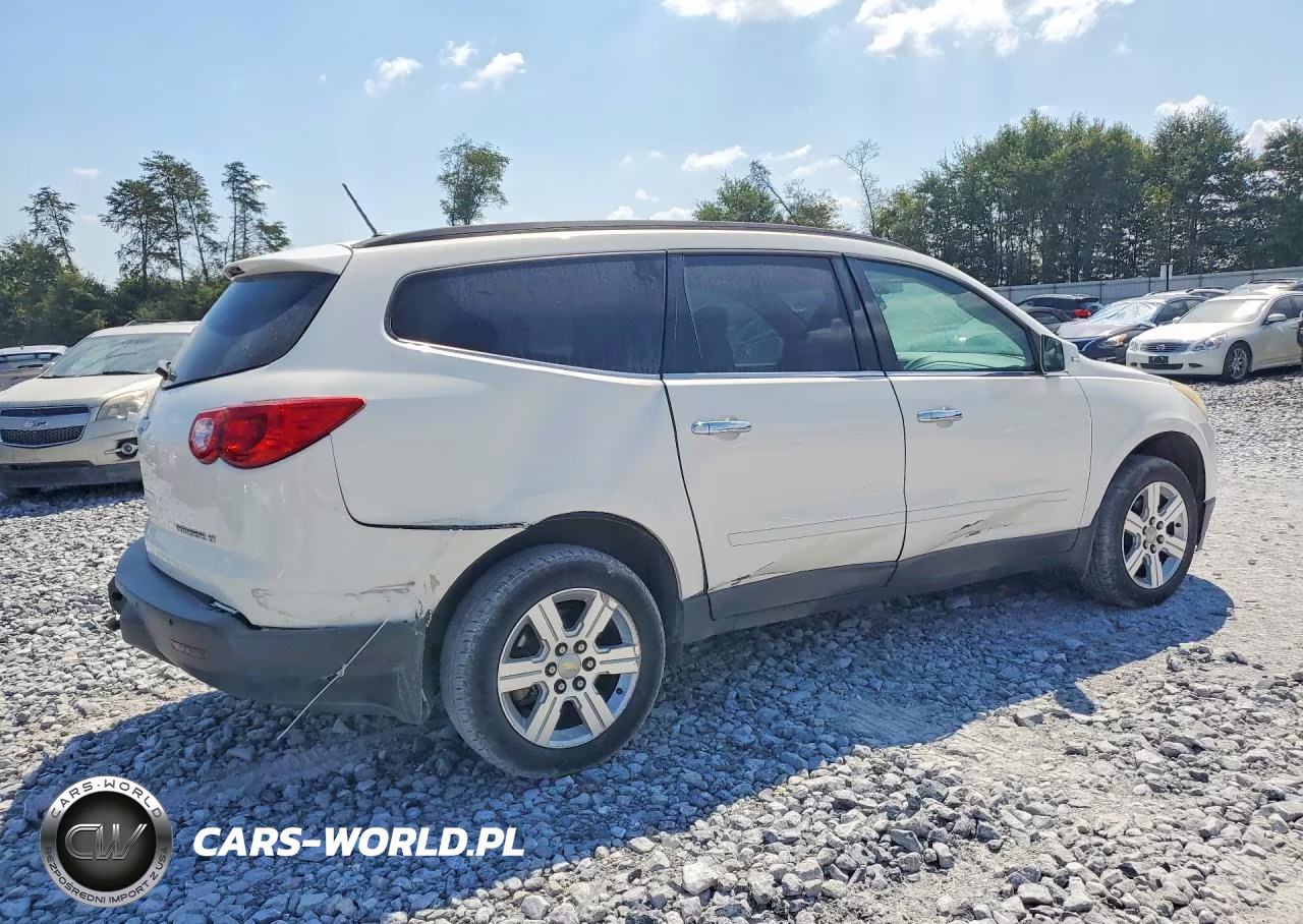 2011 Chevrolet Traverse Lt VIN:1GNKRGEDXBJ373988 - 3