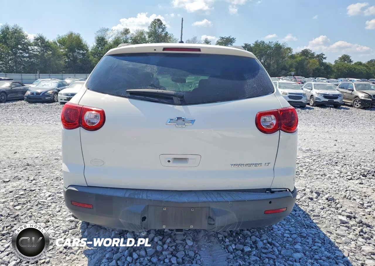 2011 Chevrolet Traverse Lt VIN:1GNKRGEDXBJ373988 - 6
