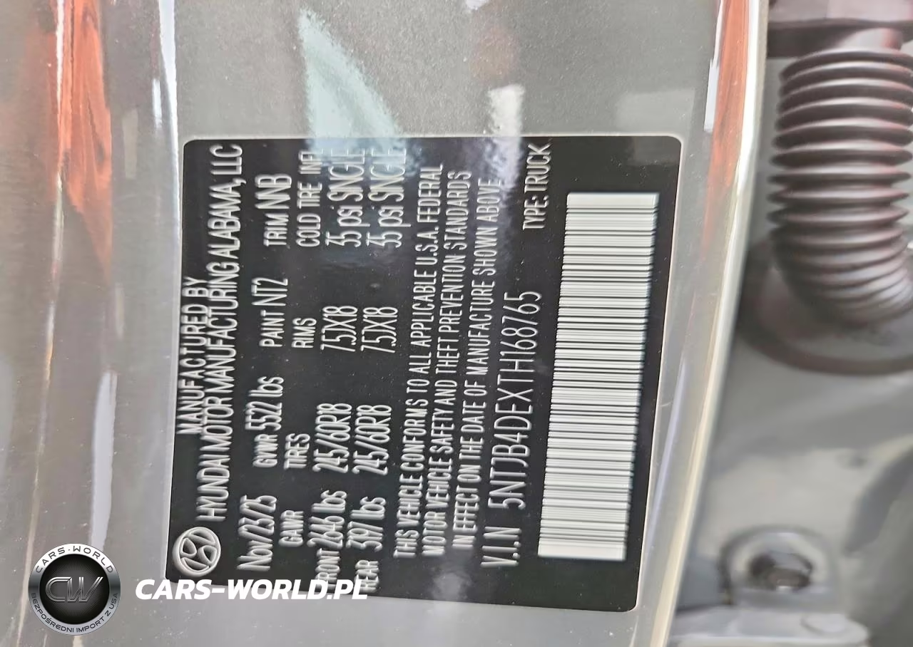 2026 Hyundai Santa Cruz Sel VIN:5NTJB4DEXTH168765 - 12