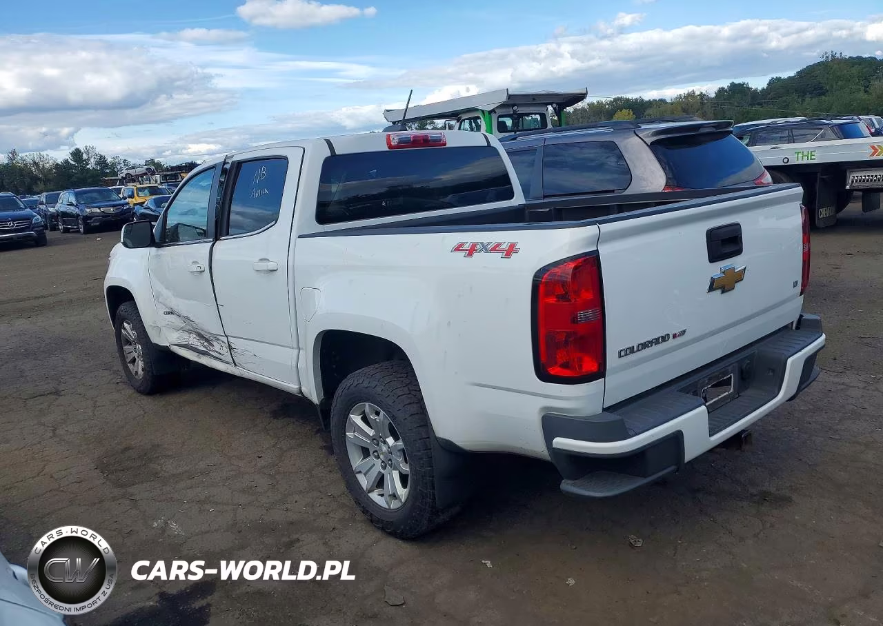 2018 Chevrolet Colorado Lt VIN:1GCGTCEN6J1304490 - 2