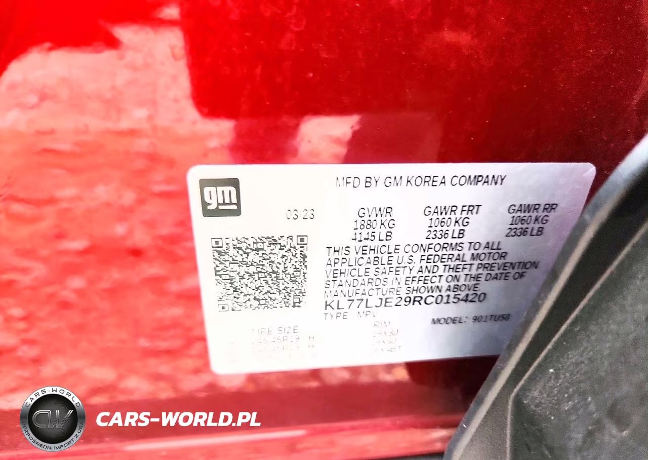 2024 Chevrolet Trax 2Rs VIN:KL77LJE29RC015420 - 13