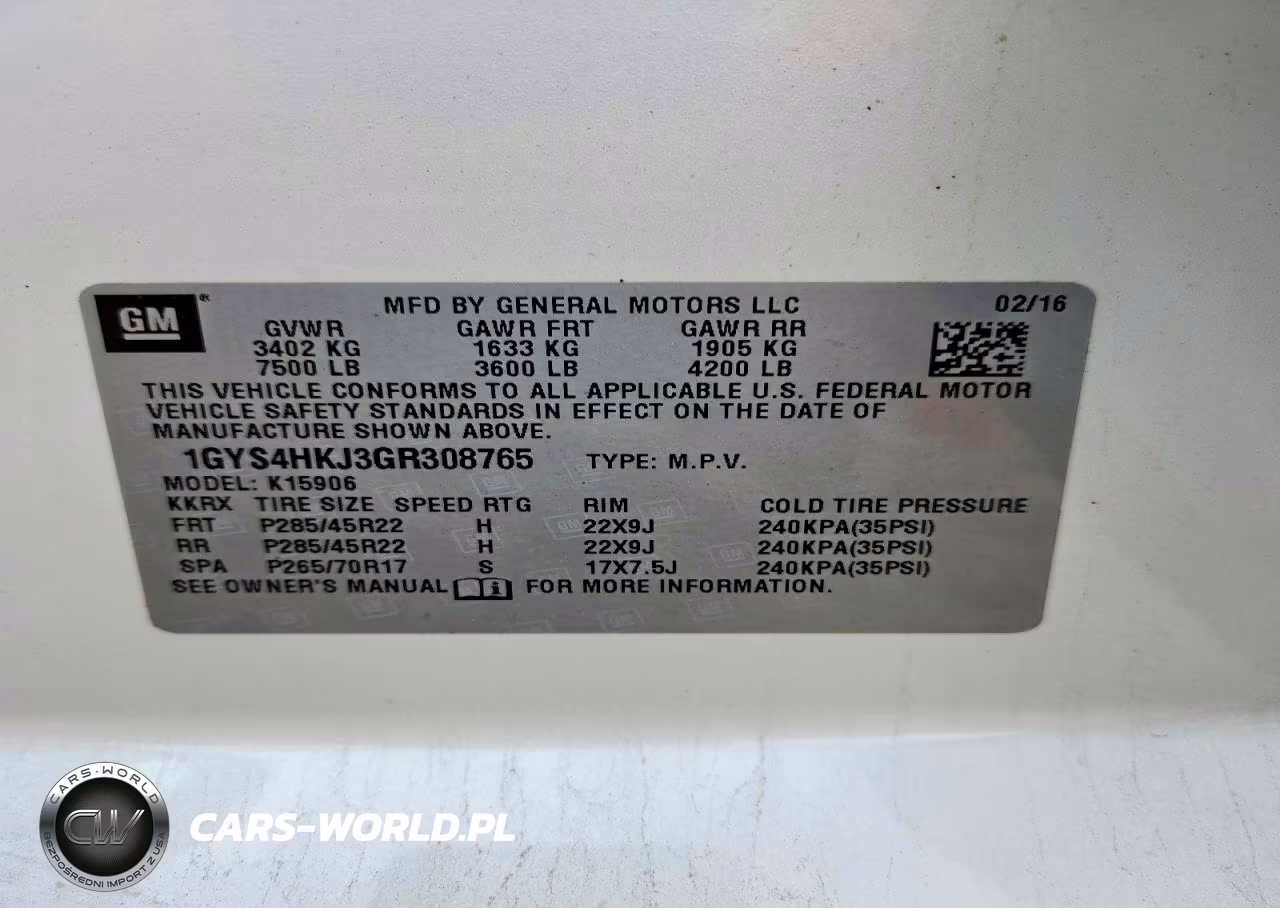 2016 Cadillac Escalade Esv Luxury VIN:1GYS4HKJ3GR308765 - 13