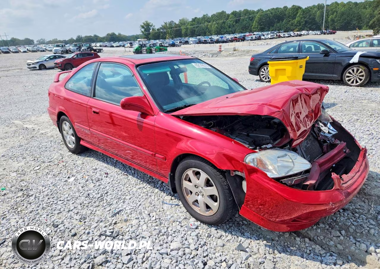 2000 Honda Civic Si VIN:1HGEM1158YL094005 - 4