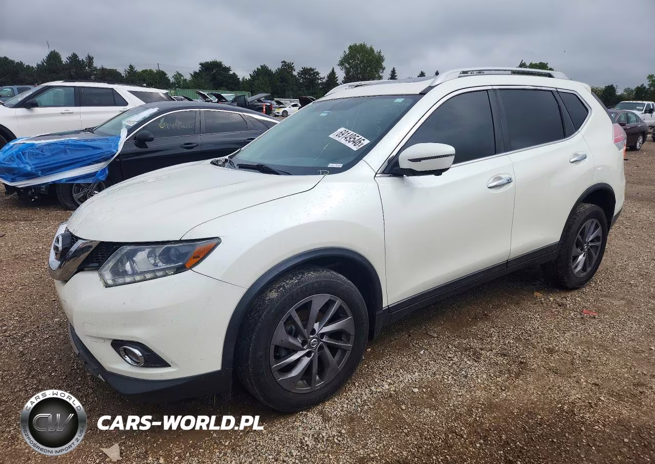 2016 Nissan Rogue Sl VIN:5N1AT2MV1GC877341 - 1