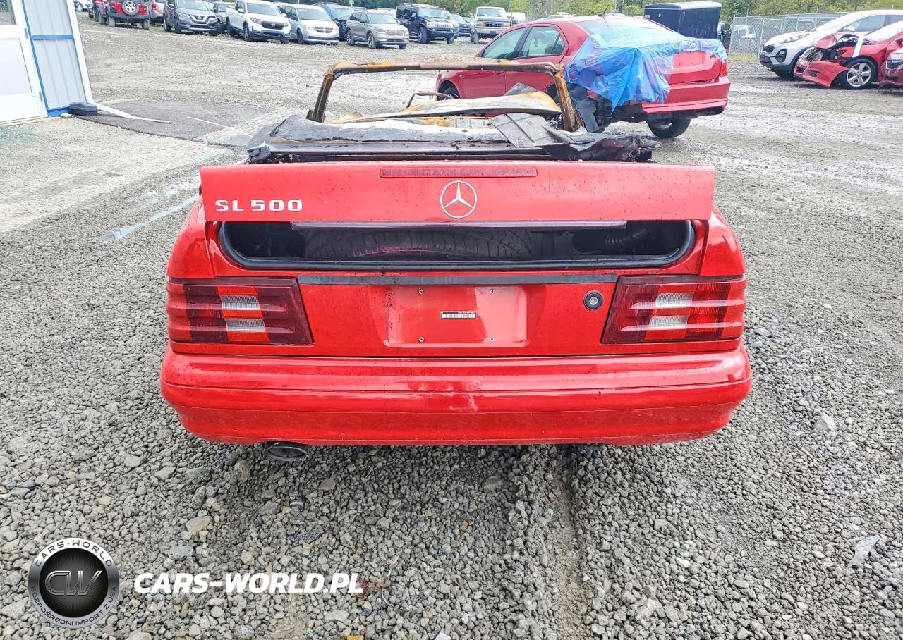 1999 Mercedes-Benz Sl 500 VIN:WDBFA68F6XF180254 - 6