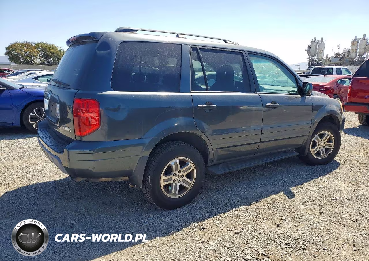 2004 Honda Pilot Exl VIN:2HKYF18534H571577 - 3