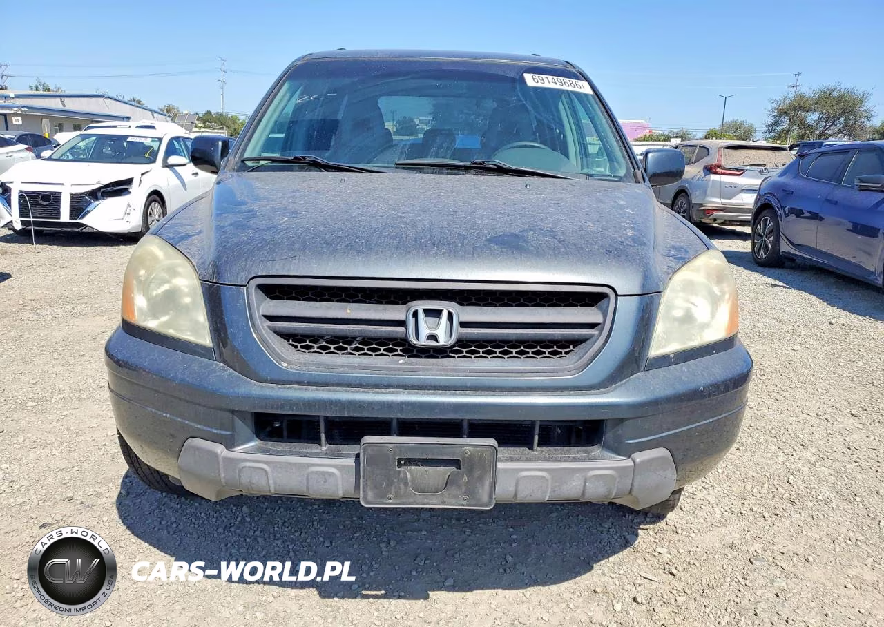 2004 Honda Pilot Exl VIN:2HKYF18534H571577 - 5