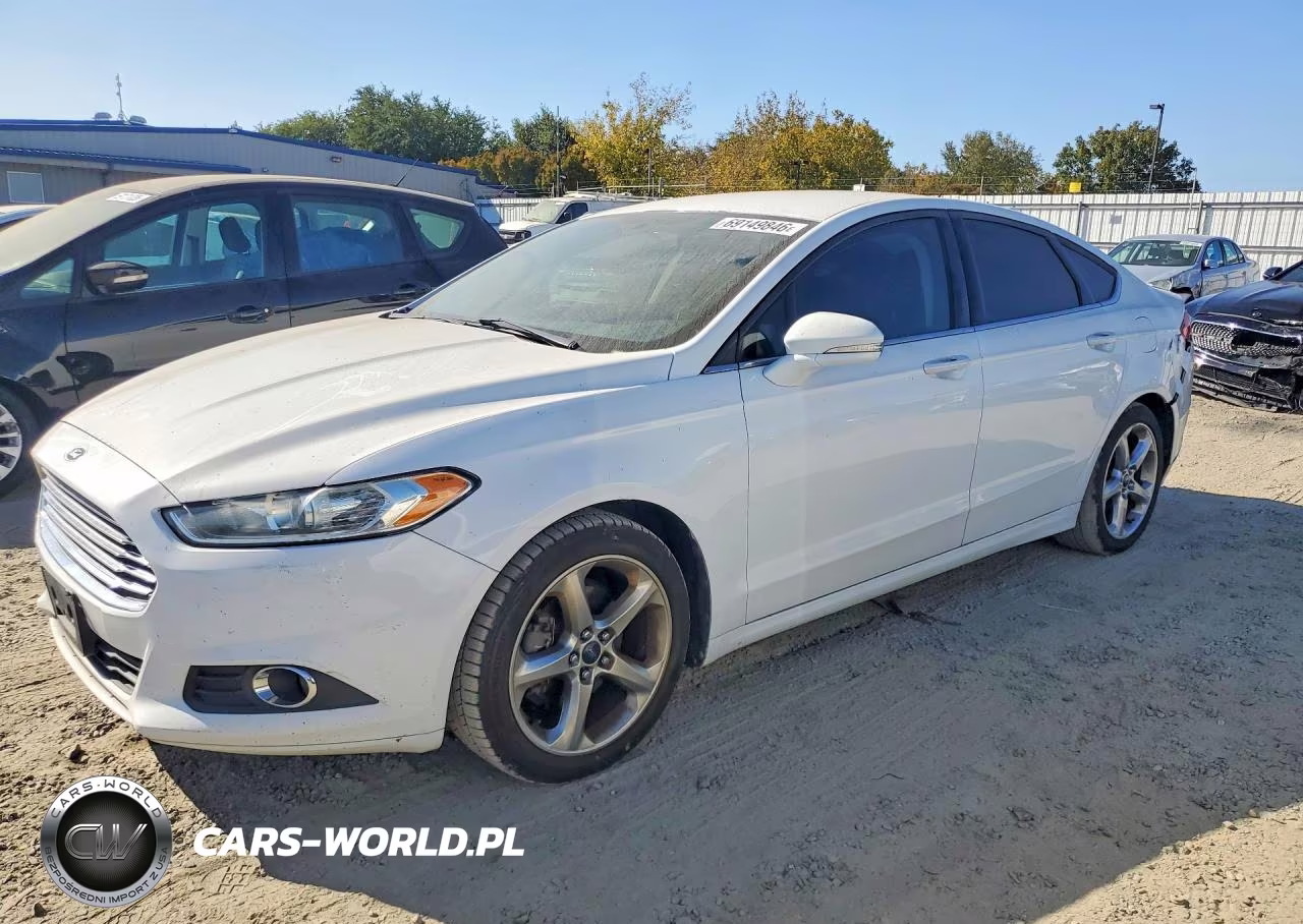 2014 Ford Fusion Se VIN:3FA6P0H73ER357693 - 1