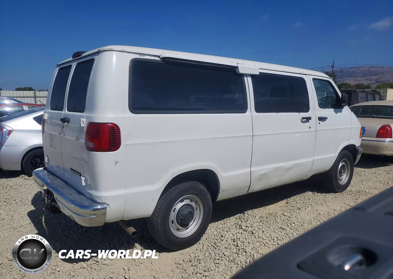 2000 Dodge Ram Wagon 2500 Delivery Van VIN:2B4JB25Y7YK157041 - 3