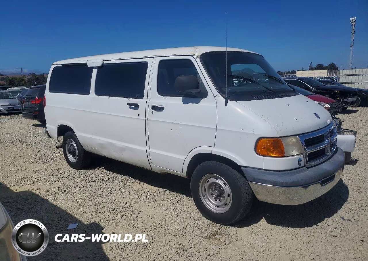 2000 Dodge Ram Wagon 2500 Delivery Van VIN:2B4JB25Y7YK157041 - 4