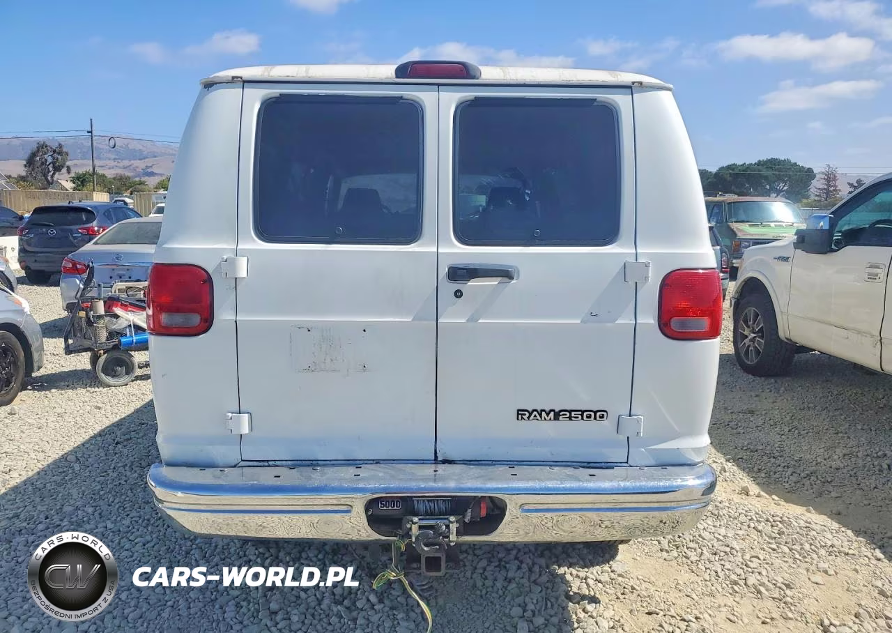 2000 Dodge Ram Wagon 2500 Delivery Van VIN:2B4JB25Y7YK157041 - 6