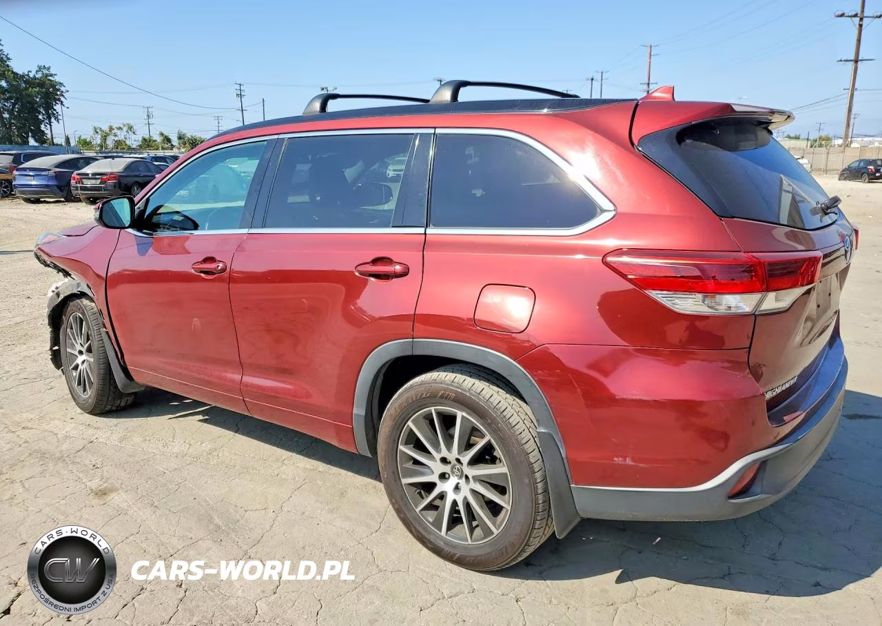2018 Toyota Highlander Se VIN:5TDKZRFH7JS540041 - 2