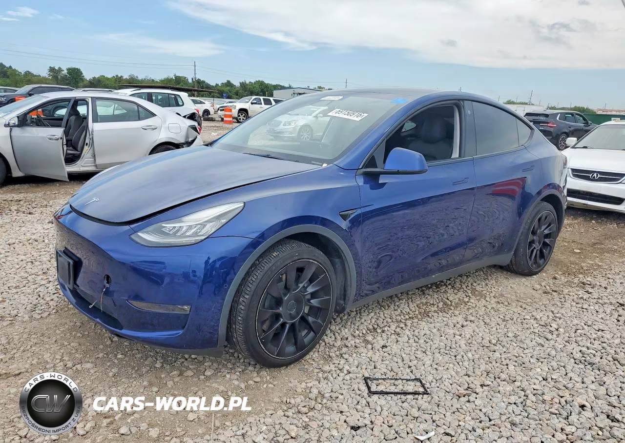 2022 Tesla Model Y VIN:7SAYGDEE2NF480824 - 1