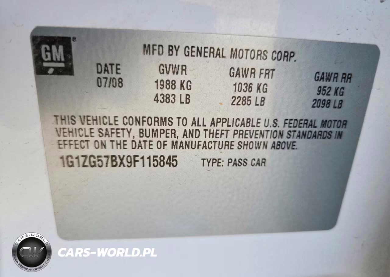 2009 Chevrolet Malibu Ls VIN:1G1ZG57BX9F115845 - 13