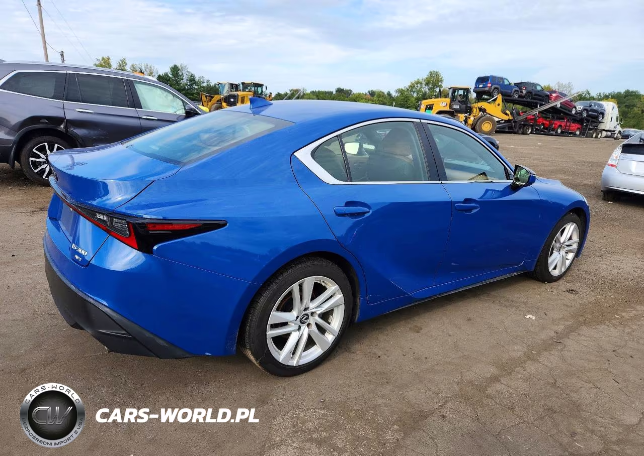2021 Lexus Is 300 VIN:JTHA81F24M5045364 - 3