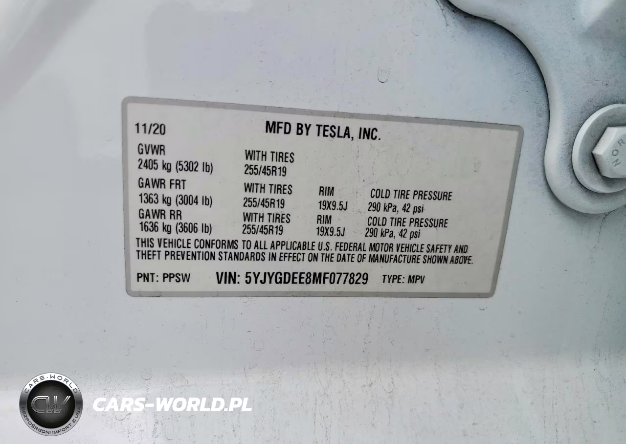 2021 Tesla Model Y VIN:5YJYGDEE8MF077829 - 13