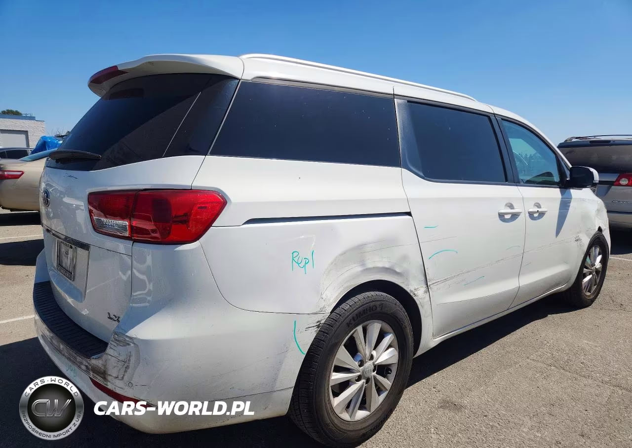 2017 Kia Sedona Lx VIN:KNDMB5C10H6343753 - 3